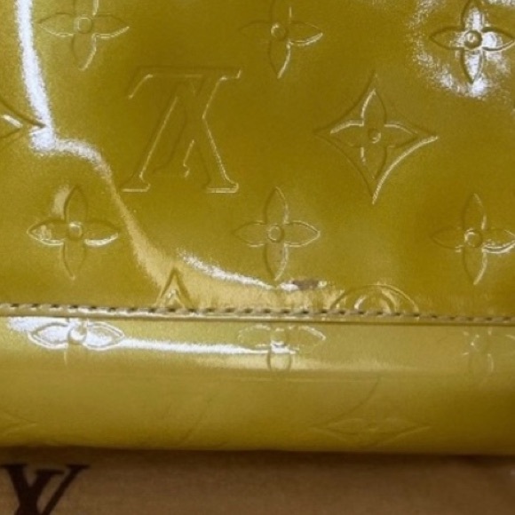 Louis Vuitton Vernis Yellow Thompson Stree - Picture 10 of 10